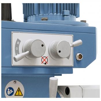 Bernardo Bohr- und Fräsmaschine KF 60 inkl. 3-Achs-Digitalanzeige ES-12 H und Vorschub für x/y-Achse